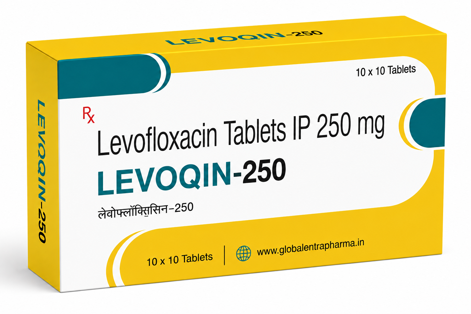 Levofloxacin Tablets 250 mg Manufacturer & Exporter from India